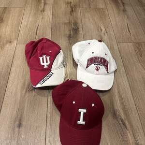 Indiana University Hoosiers Hat lot of 3